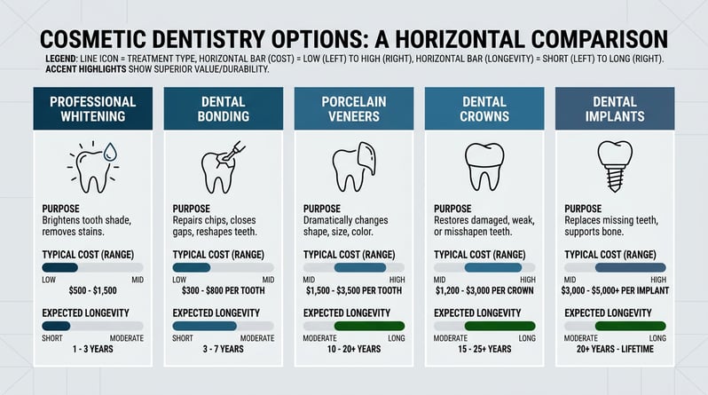 cosmetic-dentistry-comparison-chart