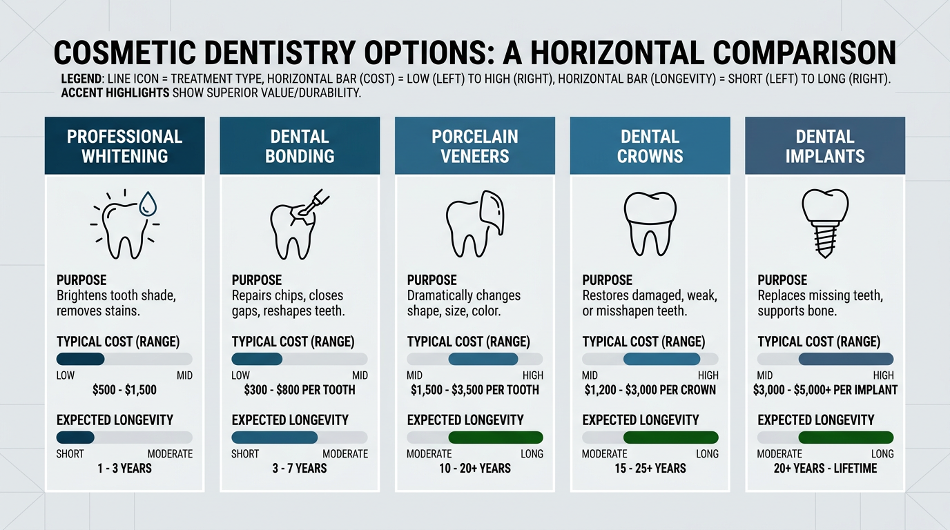 cosmetic-dentistry-comparison-chart